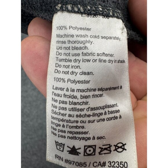 Outdoor Research 1/2 Zip Pullover Men's XL Gray Knit Zipped Pocket Mock Neck - Picture 16 of 16